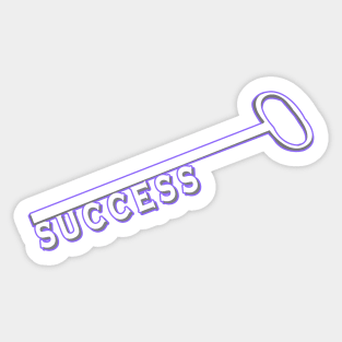 key to success Sticker